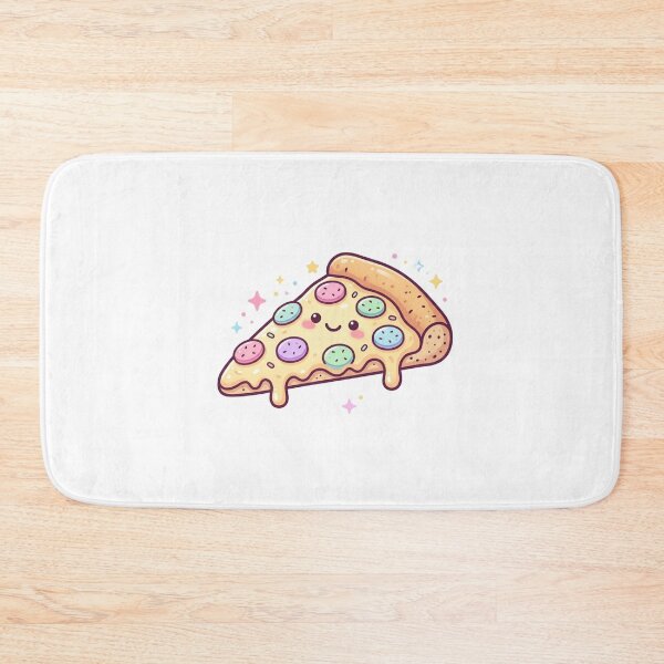 Item preview, Kawaii Pizza Slice – Cute Food Sticker designed and sold by Cerys-GS.