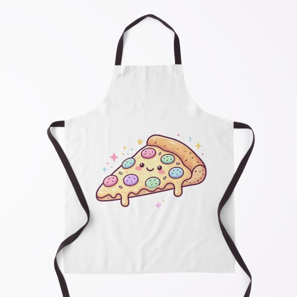 Item preview, Kawaii Pizza Slice – Cute Food Sticker designed and sold by Cerys-GS.