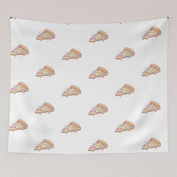 Item preview, Kawaii Pizza Slice – Cute Food Sticker designed and sold by Cerys-GS.