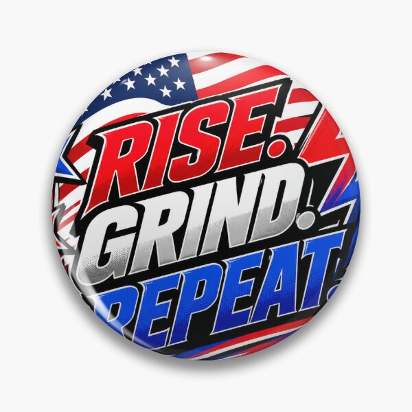 Item preview, RISE! GRIND! REPEAT designed and sold by eliotedamalla.