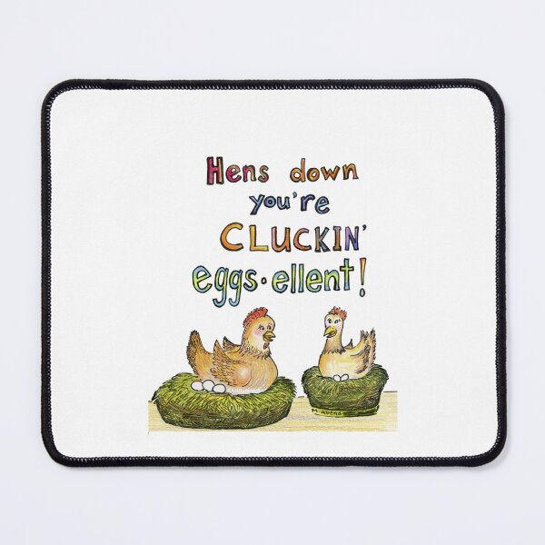 Item preview, Cluckin' Eggsellent (excellent) designed and sold by ArtByAbend.
