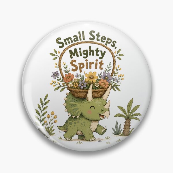 Item preview, Horned Helper - Cute Prehistoric Triceratops Dinosaur designed and sold by bapupa.