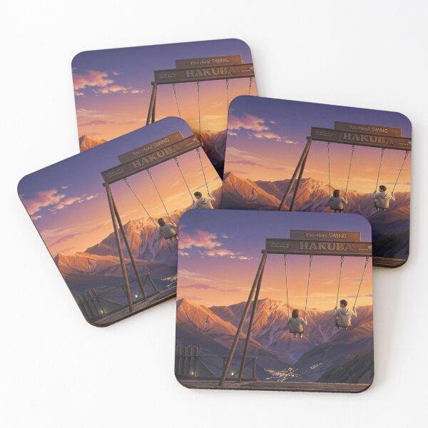 Item preview, Golden Sunset Over Hakuba Swing designed and sold by Kokeshidreams.