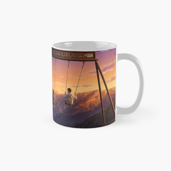 Item preview, Golden Sunset Over Hakuba Swing designed and sold by Kokeshidreams.