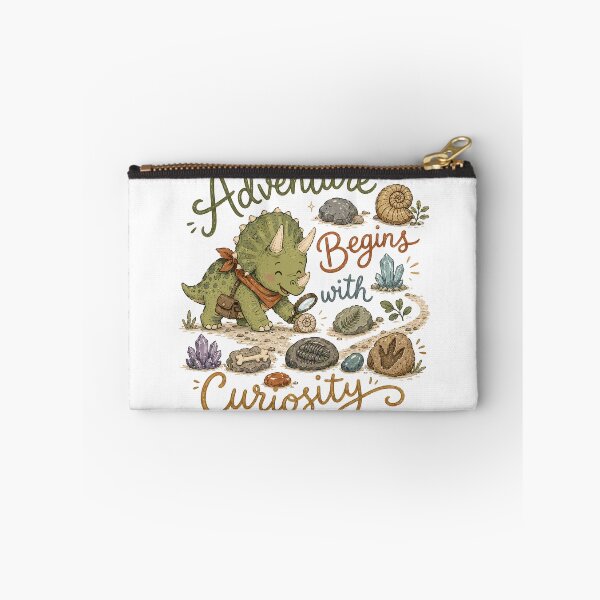 Item preview, Pebble Pathfinder - Cute Prehistoric Triceratops Dinosaur designed and sold by bapupa.
