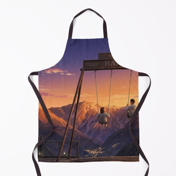 Item preview, Golden Sunset Over Hakuba Swing designed and sold by Kokeshidreams.