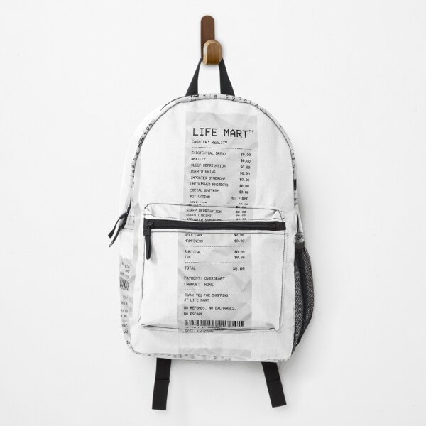 Item preview, Life Mart Grocery Receipt Funny Mental Health Meme designed and sold by Bhinfy.
