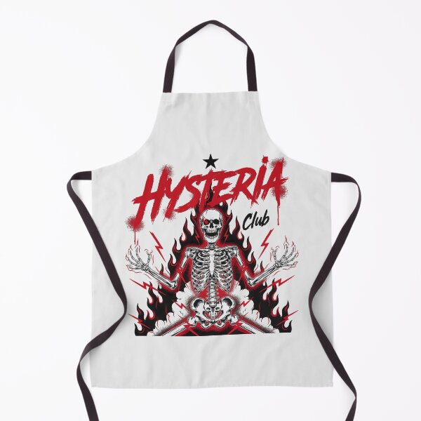 Item preview, Hysteria Club Flaming Skeleton Punk Graphic designed and sold by Enea Kelo.