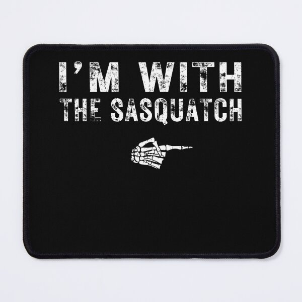 Item preview, I'm With The SASQUATCH Matching Couple Halloween designed and sold by mdmahabubur.