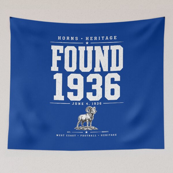 Item preview, Found 1936 — Vintage West Coast Football Heritage designed and sold by elcarnero.