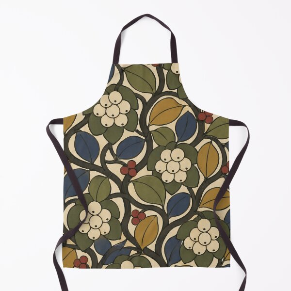 Item preview, Arts and Crafts Snowberries and Vines — William Morris Style Pattern designed and sold by Planthem.