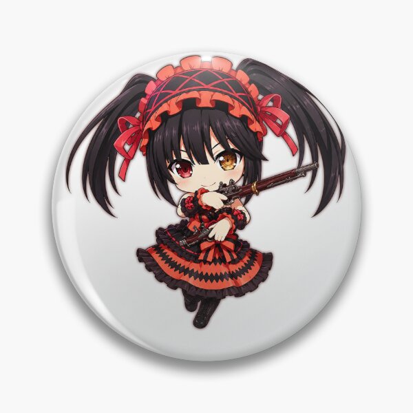 Item preview, Kurumi Tokisaki DATE A LIVE Chibi cute 2d pixel art character design illustration designed and sold by sabartgunpla.