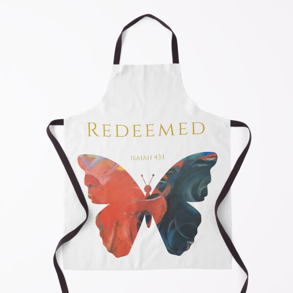 Item preview, Redeemed Abstract Butterfly Christian Art Scripture Faith Gift Many Parts One Beauty Isaiah 43 1 designed and sold by KittenAndCo.