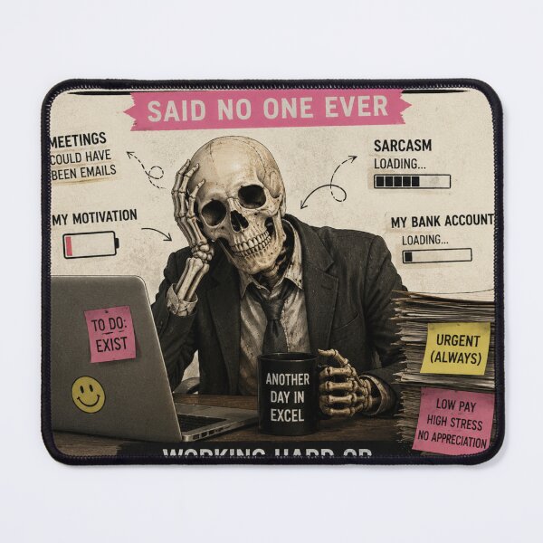 Item preview, I Love Deadlines Said No One Ever Office Meme designed and sold by CartRex.