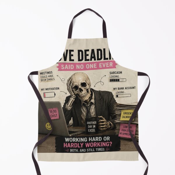 Item preview, I Love Deadlines Said No One Ever Office Meme designed and sold by CartRex.