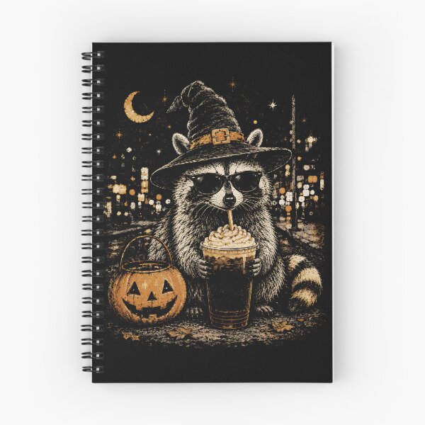 Item preview, Raccoon Drinking Pumpkin Cream Cold Brew Fall Coffee Lover designed and sold by DesignsByAnett.