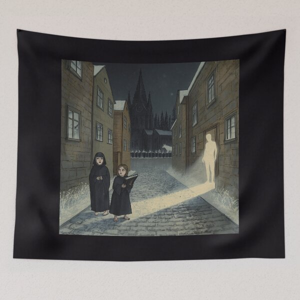 Item preview, Wandering Shadow Through Cathedral Winter designed and sold by GeoWhimsy Studio.