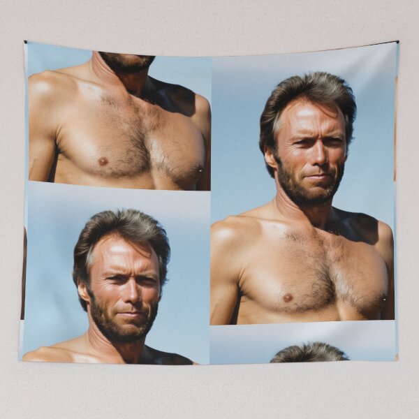 Item preview, Cinema - Emblematic Western Actor, Hollywood Portrait designed and sold by Beat-It.