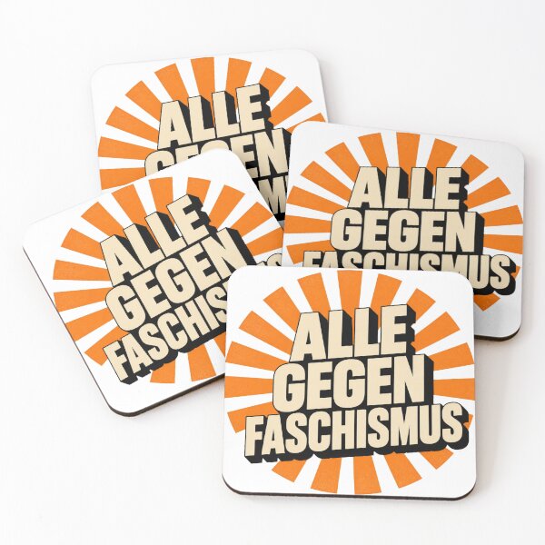 Item preview, All against fascism – Retro Statement designed and sold by Sunset Syndicate.