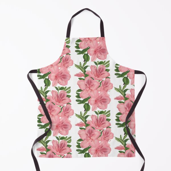 Item preview, pink azalea flower botanical art designed and sold by introvertarts.