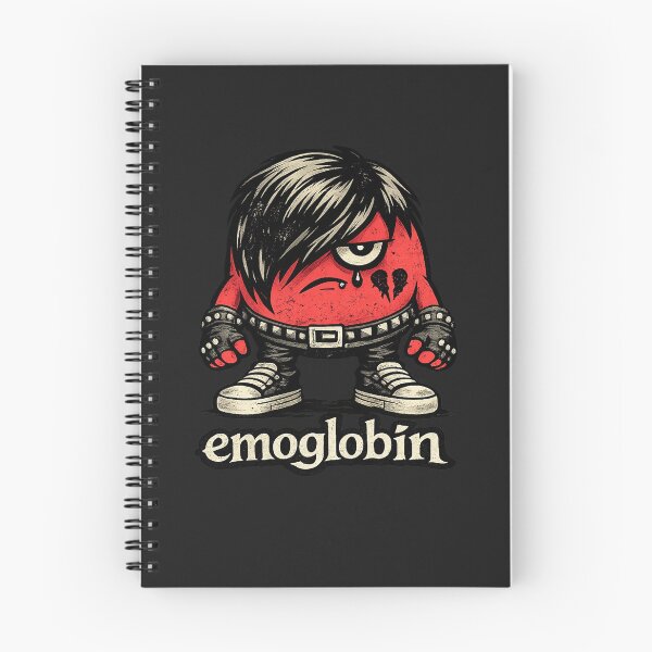 Item preview, Emoglobin – The Emo Red Blood Cell designed and sold by yayor.