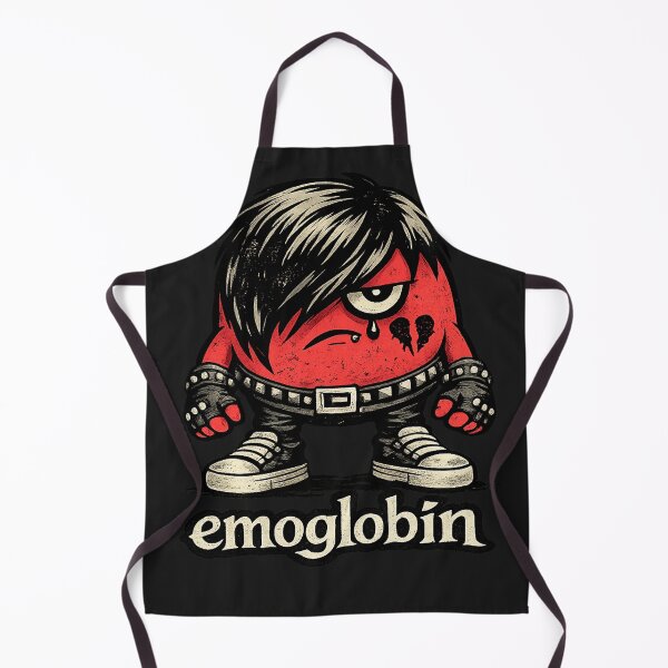 Item preview, Emoglobin – The Emo Red Blood Cell designed and sold by yayor.