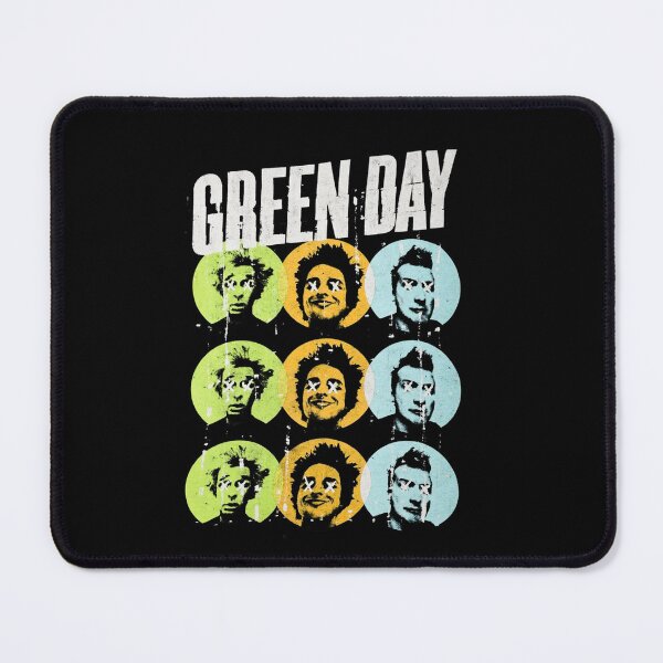 Item preview, Green Day Pop Art Circle Portrait Collage T-Shirt designed and sold by NorthenStudio.