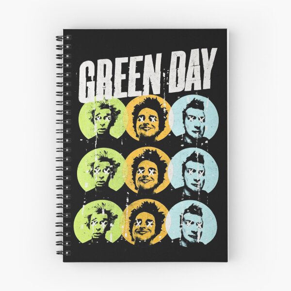 Item preview, Green Day Pop Art Circle Portrait Collage T-Shirt designed and sold by NorthenStudio.