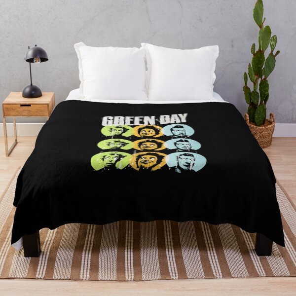 Item preview, Green Day Pop Art Circle Portrait Collage T-Shirt designed and sold by NorthenStudio.