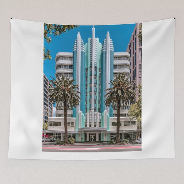 Item preview, Wall Art - Postcard - Streamlined Deco Tower designed and sold by ForeverPrintsOK.