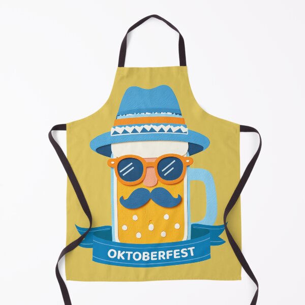 Item preview, Oktoberfest Beer wearing a Hat and Sunglasses. Funny Beer. designed and sold by DSoriaDesign.