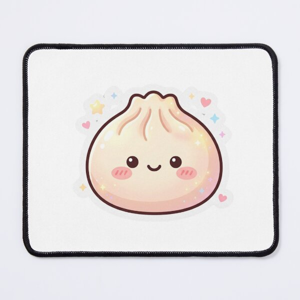 Item preview, Kawaii Dumpling – Cute Bao Sticker designed and sold by Cerys-GS.
