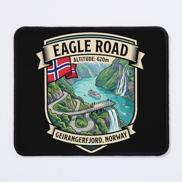 Item preview, Eagle Road Norway Viewpoint Route designed and sold by enzoade.