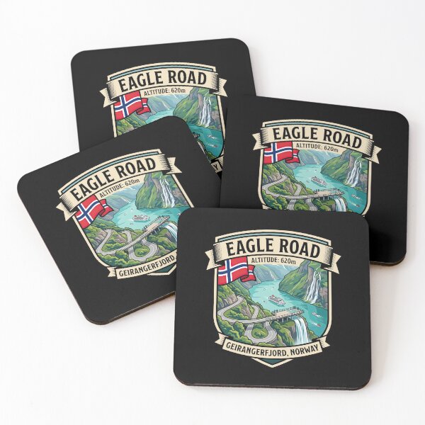 Item preview, Eagle Road Norway Viewpoint Route designed and sold by enzoade.