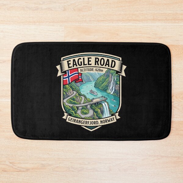 Item preview, Eagle Road Norway Viewpoint Route designed and sold by enzoade.