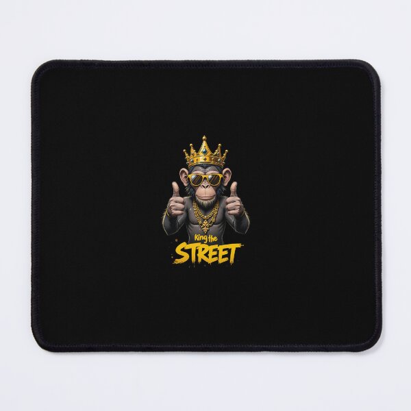 Item preview, Rule The Concrete Jungle - King The Street Boss Chimp Graphic designed and sold by Velouria Universe.
