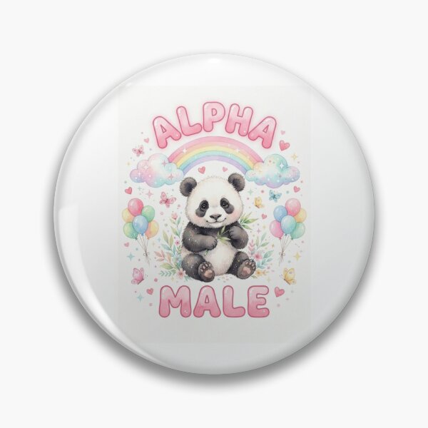 Item preview, Panda Alpha male funny gag adult humor novelty meme designed and sold by CheeseBlueprint.