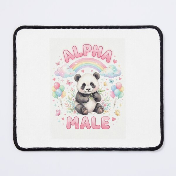 Item preview, Panda Alpha male funny gag adult humor novelty meme designed and sold by CheeseBlueprint.