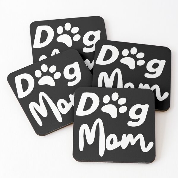 Item preview, Dog Mom Paw Print Script Art designed and sold by SoyLamderma.
