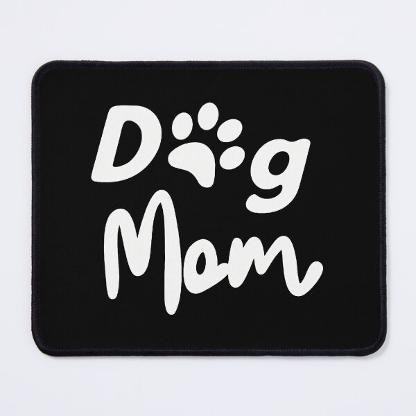 Item preview, Dog Mom Paw Print Script Art designed and sold by SoyLamderma.