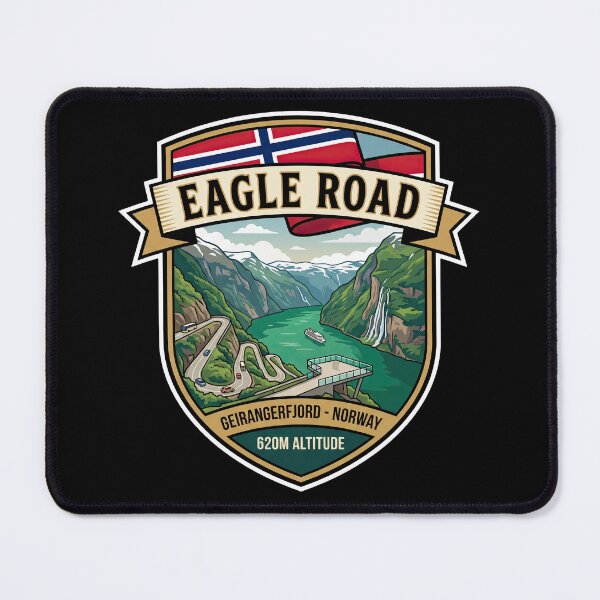 Item preview, Eagle Road Norwegian Fjord Adventure designed and sold by enzoade.