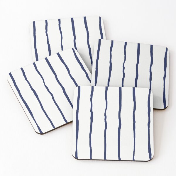 Item preview, Deep Navy Ink Stripe designed and sold by caladayart.