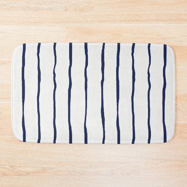 Item preview, Deep Navy Ink Stripe designed and sold by caladayart.