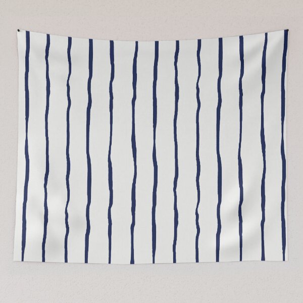 Item preview, Deep Navy Ink Stripe designed and sold by caladayart.