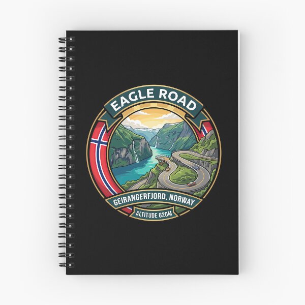 Item preview, Eagle Road Norway Scenic Mountain Pass designed and sold by enzoade.
