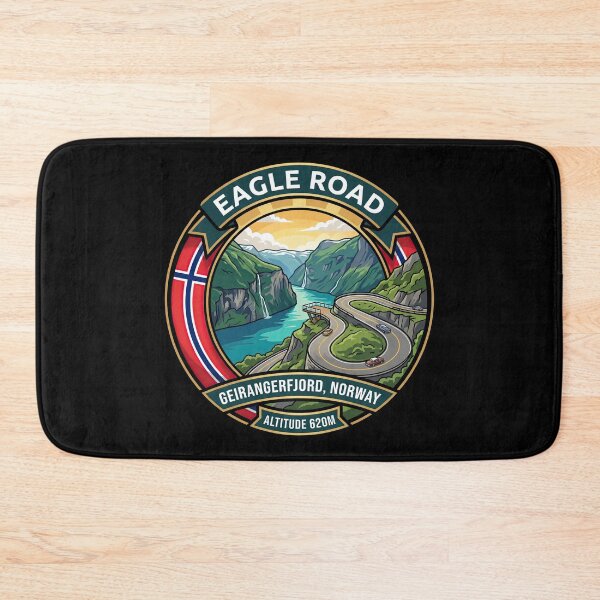 Item preview, Eagle Road Norway Scenic Mountain Pass designed and sold by enzoade.
