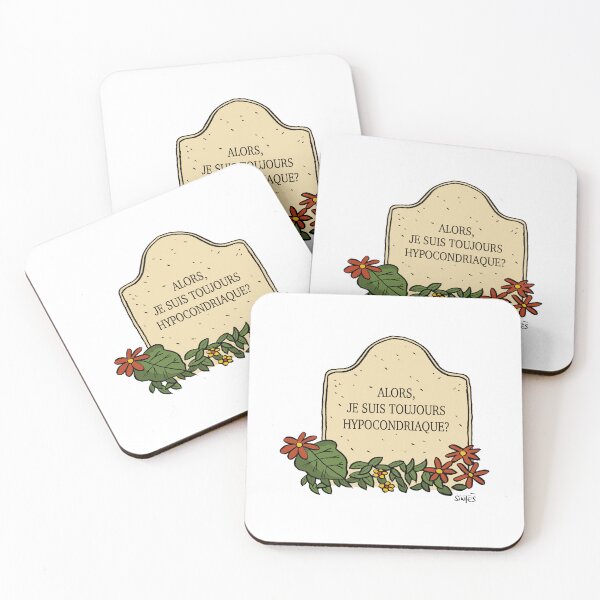 Item preview, Tombstone dark humor – So I'm still a hypochondriac? designed and sold by Eric Sintès.