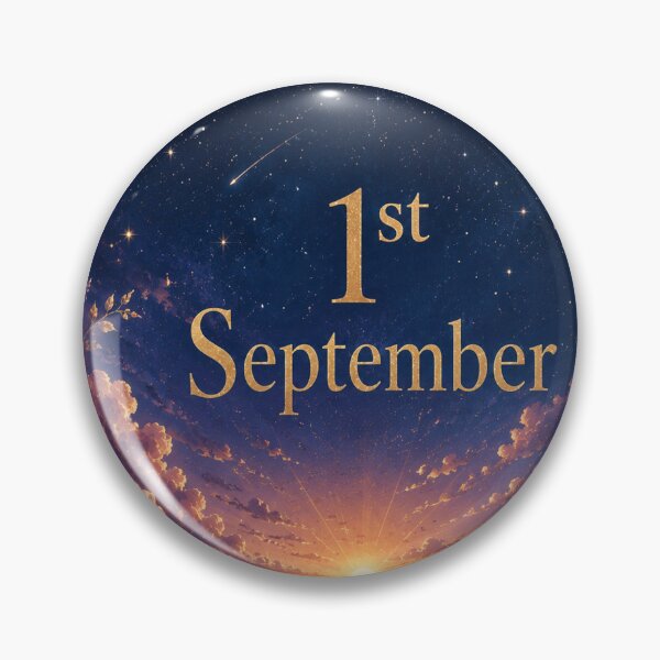 Item preview, 1st September Birthday – September Birthday Gift designed and sold by TeikunShop.