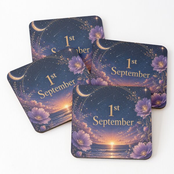 Item preview, 1st September Birthday – September Birthday Gift designed and sold by TeikunShop.
