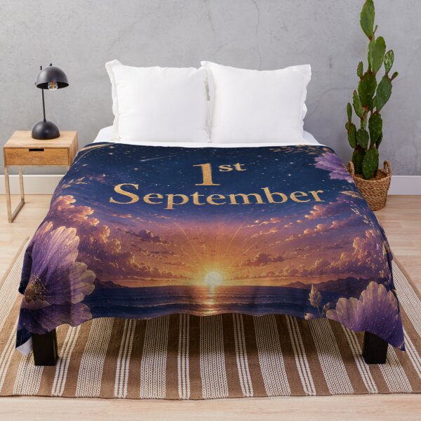 Item preview, 1st September Birthday – September Birthday Gift designed and sold by TeikunShop.